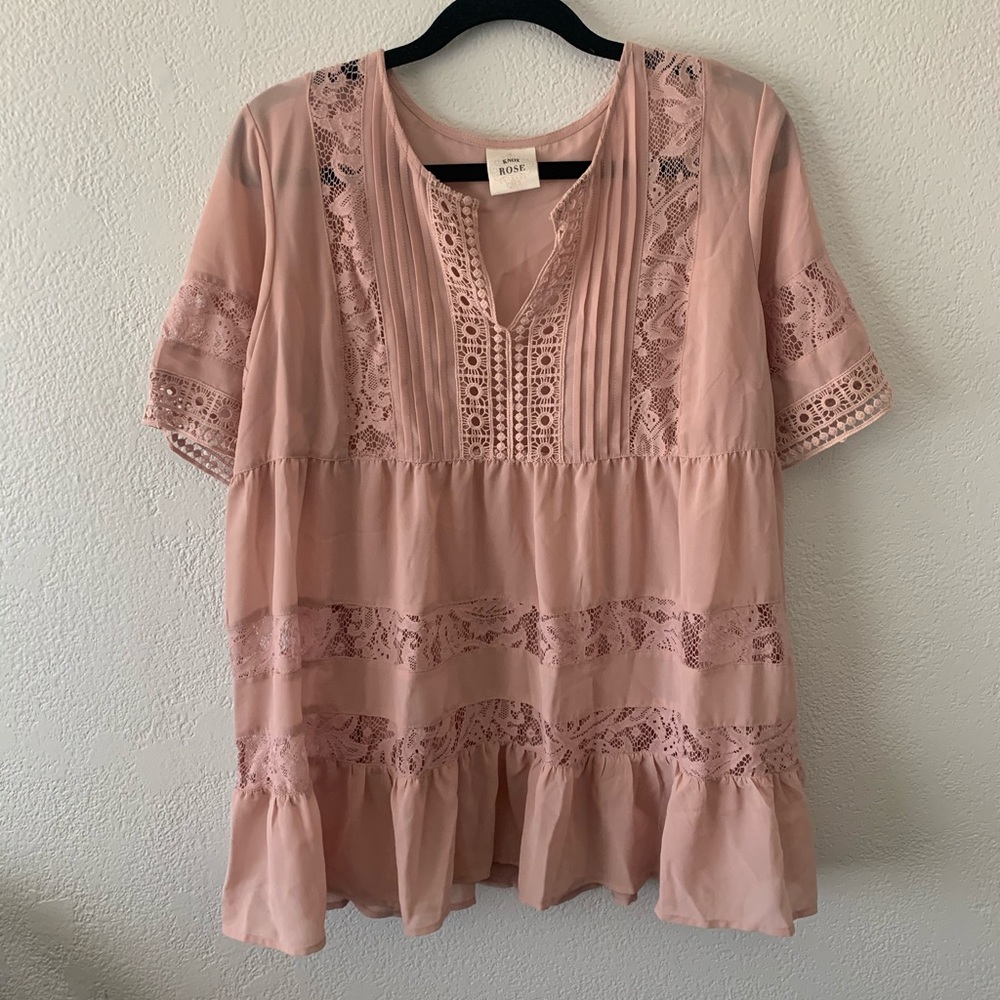 Short sleeve blouse